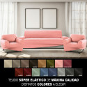 Sofa Cover Sofakover Pocket Trio Romeo 3 Units - Linen