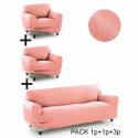 Dīvāna pārvalks Sofakover Pocket Trio Romeo 3 gb. - Lins