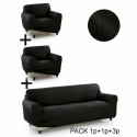 Dīvāna pārvalks Sofakover Pocket Trio Romeo 3 gb. - Lins