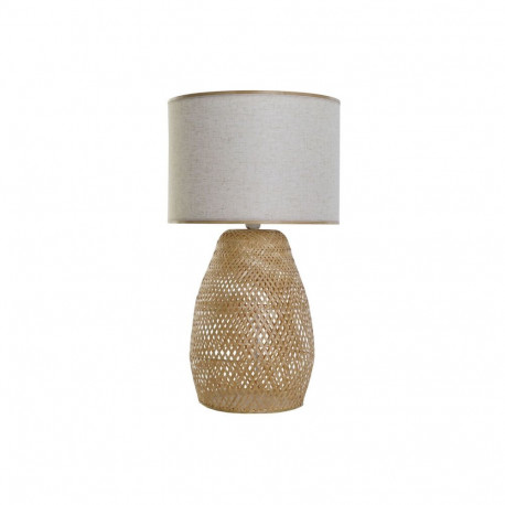 Desk lamp DKD Home Decor Brown Natural Bamboo 50 W 220 V 40 x 40 x 71 cm