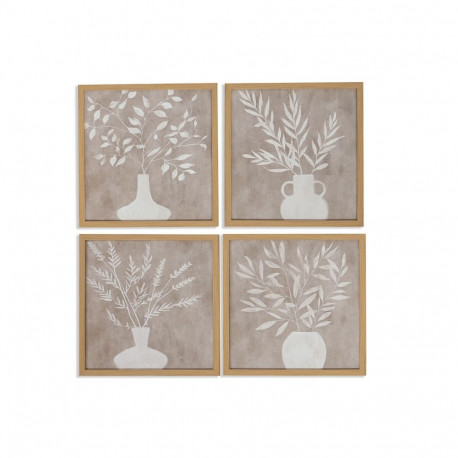 Maal Home ESPRIT Vaas Skandinaavia 30 x 2 x 30 cm (2 Ühikut)