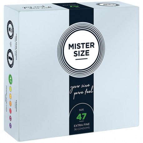 Prezervatīvi Mister Size Ø 4,7 cm (36 pcs)