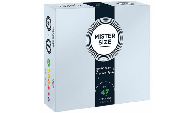 Kondoomid Mister Size Ø 4,7 cm (36 pcs)
