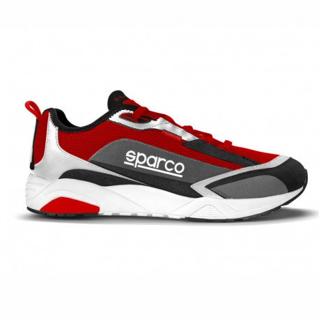 Võidusõidu poolsaapad Sparco S-LANE Must Punane - 45