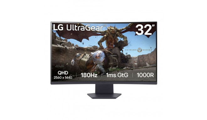 Mänguekraan LG 32GS60QC-B Quad HD 32" 180 Hz