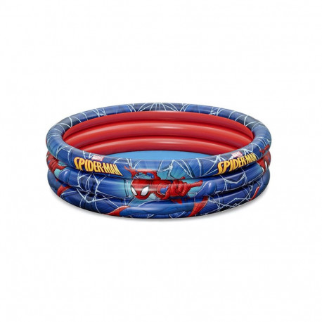 Inflatable Paddling Pool for Children Bestway Spiderman 122 x 30 cm