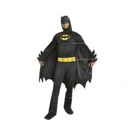 Costume for Adults Black Batman - XL