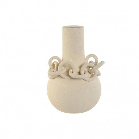 Vase Home ESPRIT White Ceramic Stoneware Modern 22 x 20 x 30 cm