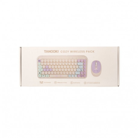 Keyboard and Mouse FR-TEC TNK4001 QWERTY