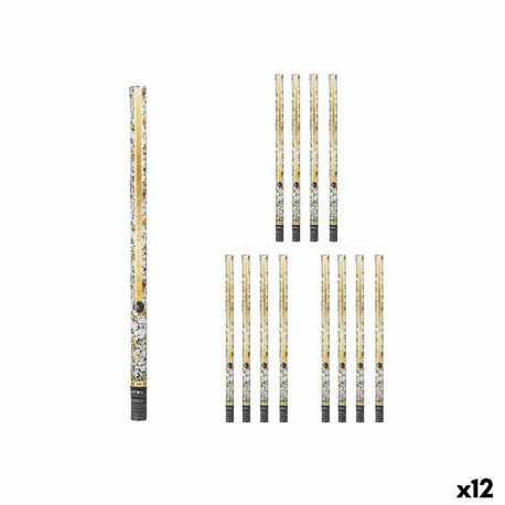 Confetti cannon 9901-100 9901-100 Multicolour Paper Cardboard Plastic 5 x 99 x 5 cm (12 Units)