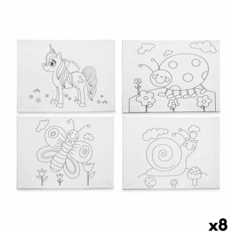 Canvas Pincello 29100262 29100262 Wood Cloth 8 Units