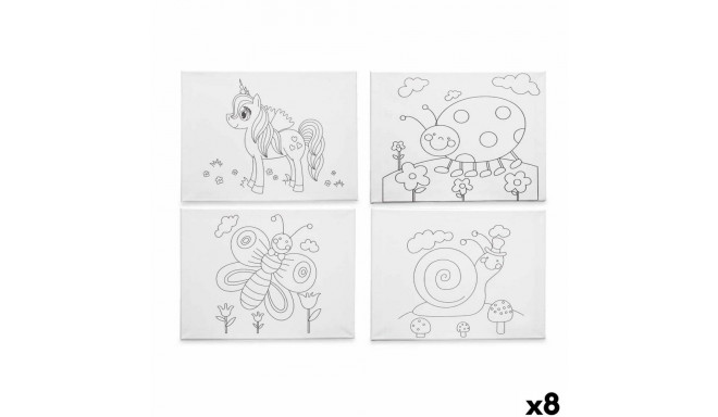 Canvas Pincello 29100262 29100262 Wood Cloth 8 Units