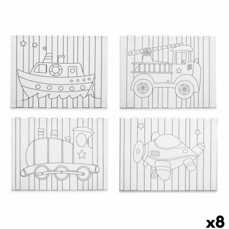 Canvas Pincello 29100261 29100261 Wood Cloth 8 Units