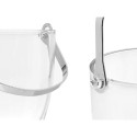 Ice Bucket Vivalto 11444 Transparent Metal Crystal 14,5 x 12 x 12,5 cm 4x (10,5 x 20 cm) Wine glasse