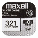 Button battery Maxell SR616SW 321 1,55 V Button Cell Batteries Button battery Maxell SR616SW 321 1,55 V Button Cell Batteries
