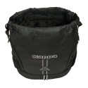 Backpack with Strings Kappa Dark Black 35 x 40 x 1 cm Backpack with Strings Kappa Dark Black 35 x 40 x 1 cm
