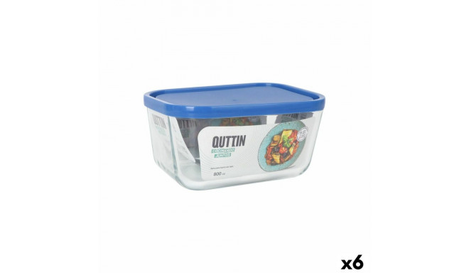 Lunch box Inde Frigo Rectangular 16,5 x 11,7 x 7,4 cm (6 Units)