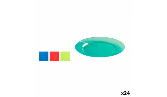 Plate set Algon Ø 19 cm 4 Pieces (24 Units)