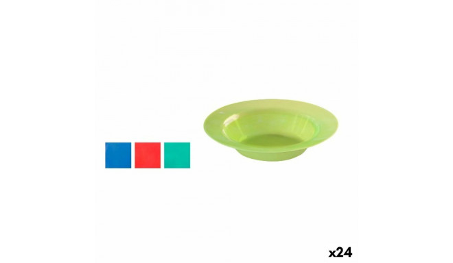 Plate set Algon Ø 19 cm 4 Pieces (24 Units)