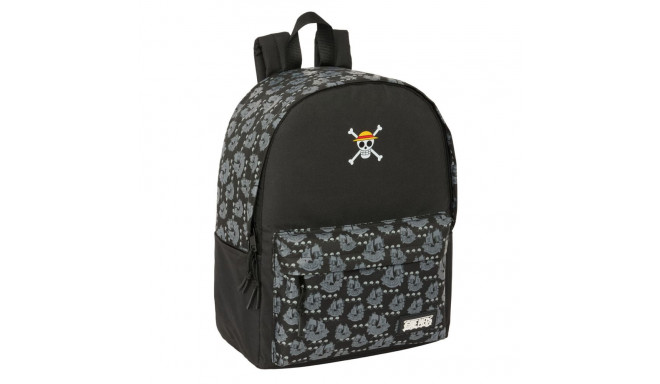 Laptop Backpack One Piece Pirates Black