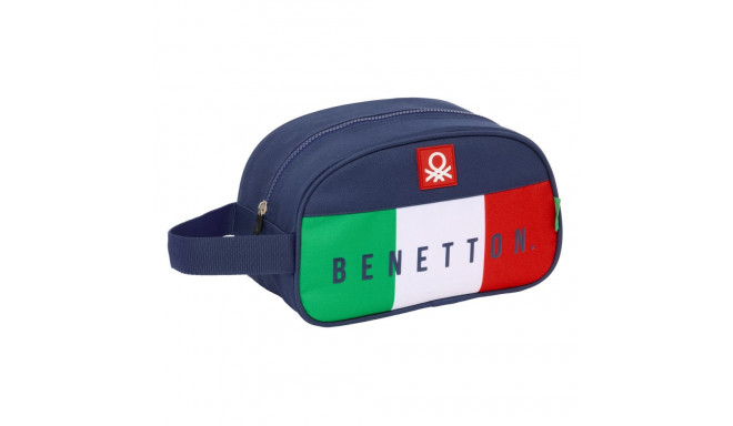 Reisi Tualett-tarvete Kott Benetton Flag Meresinine 26 x 15 x 12 cm