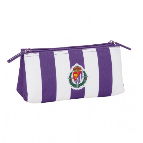 Travel Vanity Case Real Valladolid C.F. White Purple Sporting 22 x 10 x 8 cm