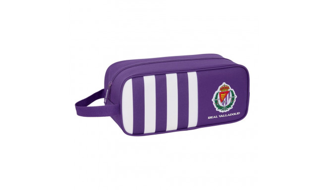 Travel Slipper Holder Real Valladolid C.F. White Purple 34 x 15 x 14 cm