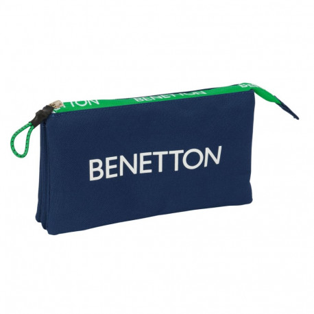 Reisikott Benetton Green Meresinine 22 x 12 x 3 cm