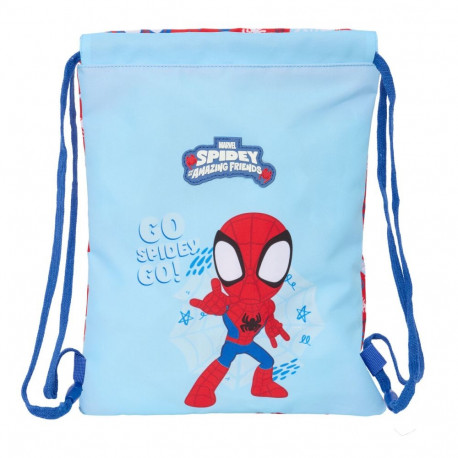 Paeltega kingikott Spider-Man Rescue Sinine Punane 26 x 34 x 1 cm