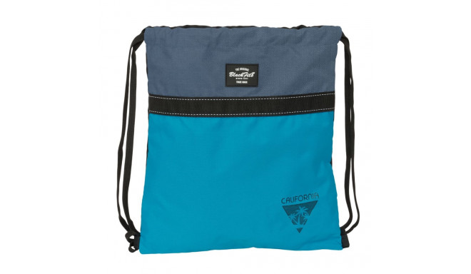 Backpack with Strings BlackFit8 California Blue Black 35 x 40 x 1 cm
