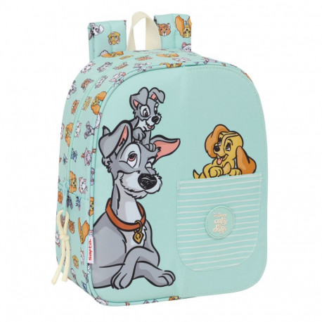 School Bag Disney Blue 22 x 27 x 10 cm