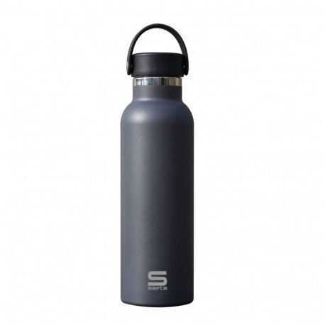 Thermal Bottle Safta Antracita Anthracite Silicone Stainless steel