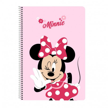 Rõngaskiirköitja Minnie Mouse Naive Roosa A4 21.5 x 31 x 1 cm