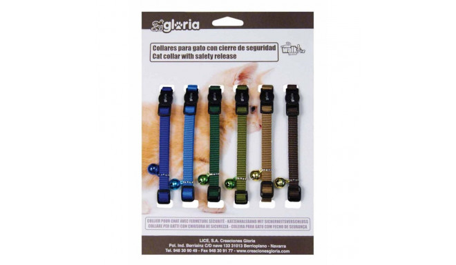 Kassi kaelarihm Gloria Fashion Mitmevärviline Sile 6 Ühikut