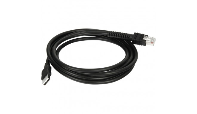 USB Cable Zebra CBA-U46-S07ZAR Black 2 m
