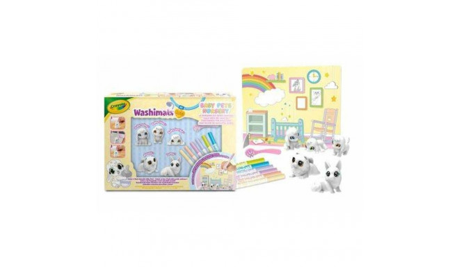 Kirjutamise Komplekt Crayola Washimals Baby Pets Nursery Pack