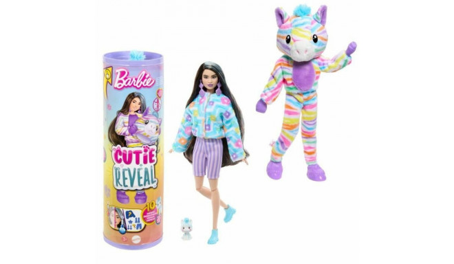 Beebinukk Aksessuaaridega Barbie Zebra Doll Colorful Dream