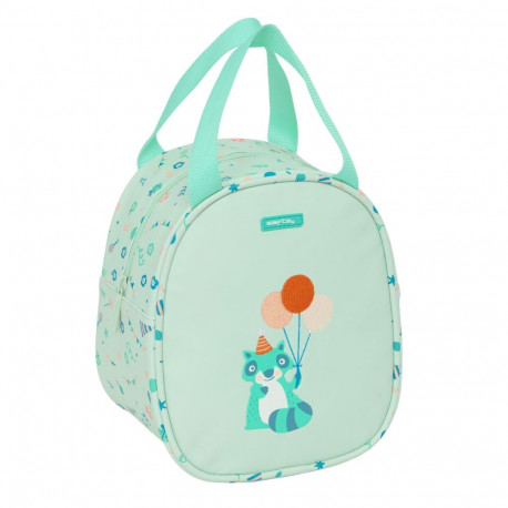 Thermal Lunchbox Safta Fiesta Green 19 x 22 x 14 cm
