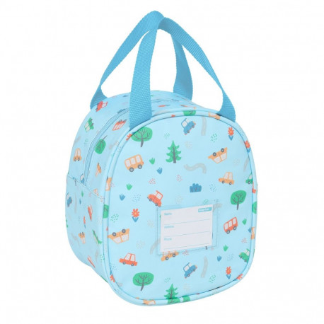 Thermal Lunchbox Safta Coches Blue 19 x 22 x 14 cm