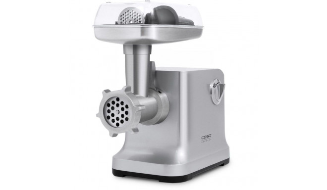 Caso Meat Grinder FW2000 Silver, Number of speeds 2, Accessory for butter cookies; Drip tray