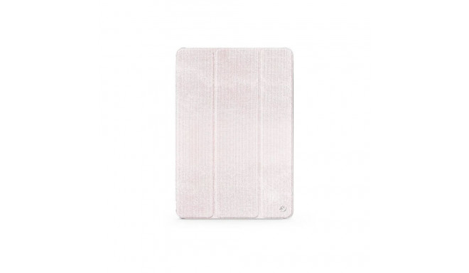 Dux Ducis Samsung Galaxy Tab A9 Plus TPU+PC+Leather Clear Case Light Pink