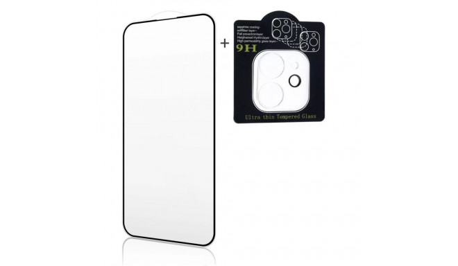 iLike Samsung Galaxy S24 FE X2 Super Set 2.5D Edge Full face Tempered Glass + Camera Glass