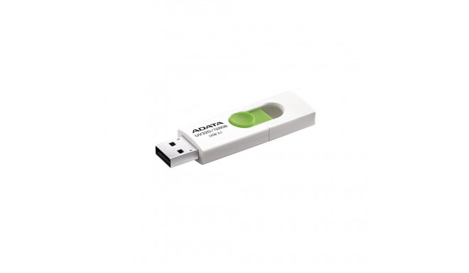 ADATA MEMORY DRIVE FLASH USB3 128GB/WHITE AUV320-128G-RWHGN