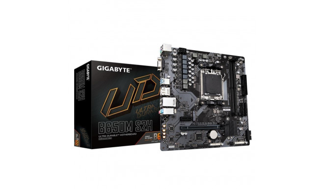 Gigabyte Mainboard||AMD B650|SAM5|Micro-ATX|Memory DDR5|Memory slots 2|1xPCI-Express 3.0 1x|1xPCI-Ex