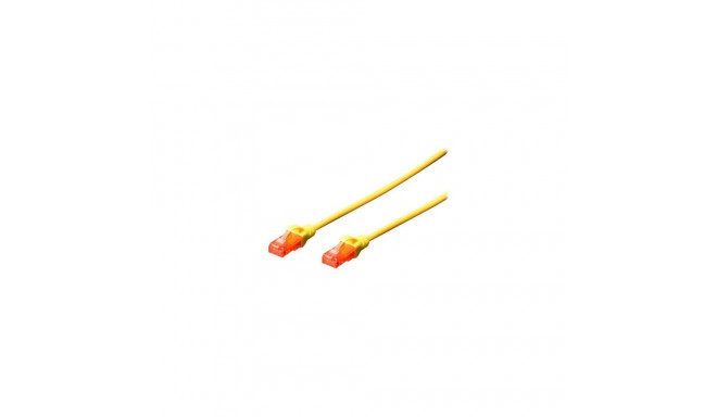 Digitus Patch cord | CAT 6 U-UTP | AWG 26/7 | Cable length: 2 m | Yellow
