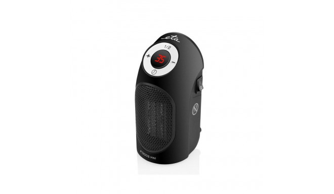 ETA Heater 162390000 Fogos mini Fan heater, 400 W, Suitable for rooms up to 8 m, Black