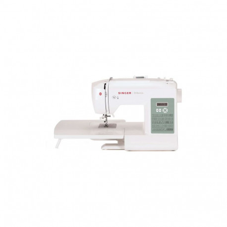 Singer Sewing Machine 6199 Brilliance Number of stitches 100, Number of buttonholes 6, White