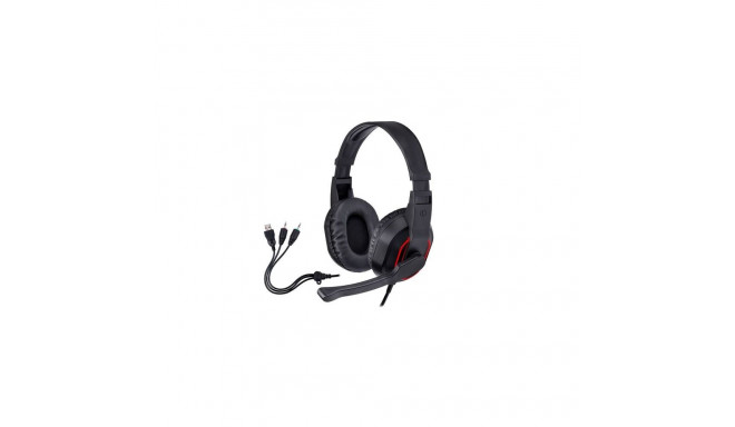 Tracer kõrvaklapid + mikrofon Gaming Zone Radian RGB Flow (46467)