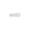 Tellur WiFi Power Strip, 3 Outlets, 4*USB 4A, 2200W, 10A, 1.8m