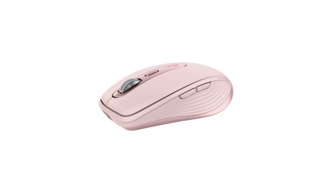 Logilink Logitech MX Anywhere 3S Mouse - RF Wireless + Bluetooth, Laser, 8000 DPI, Rose
